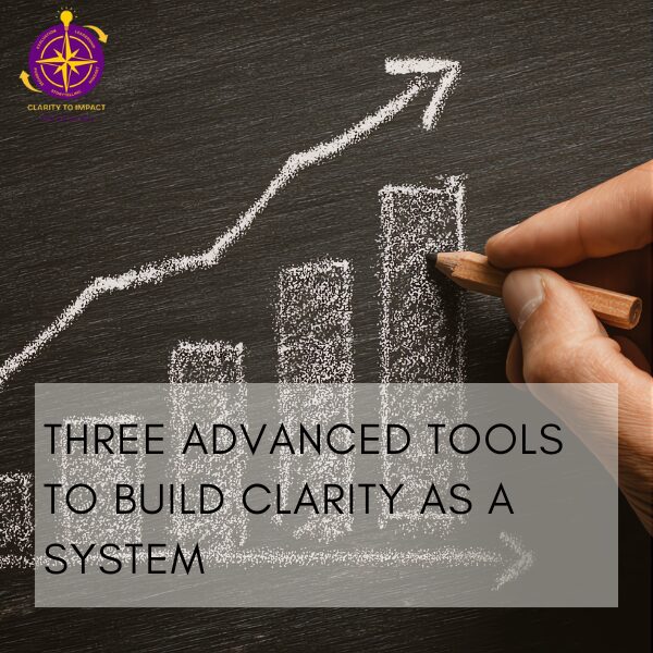 Clarity as a System: Three Advanced Tools to Build It
